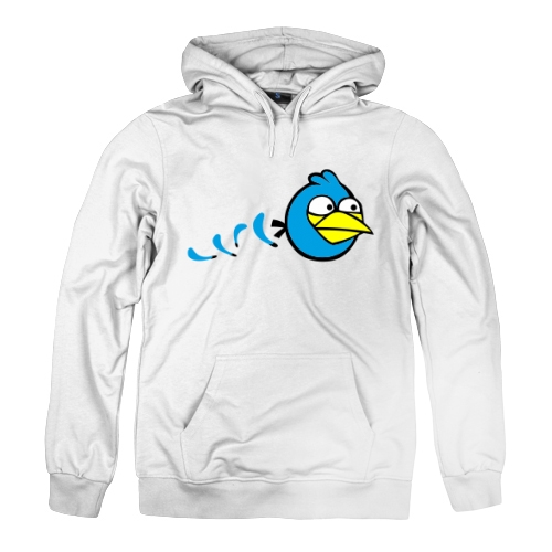 Женская толстовка Angry birds (синяя птица)