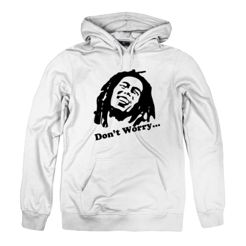 Женская толстовка Bob marley-don\'t worry