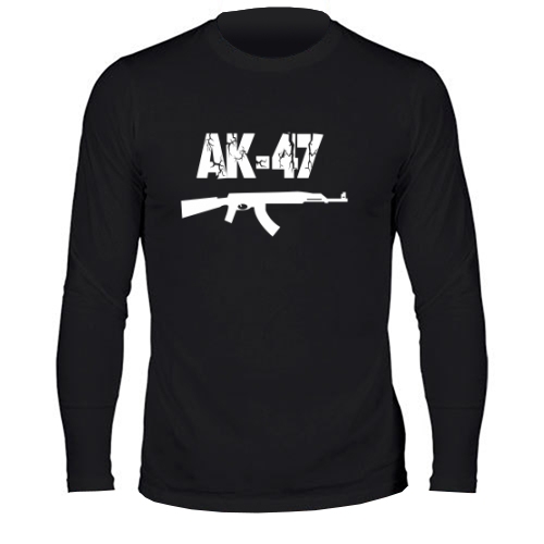 Мужской лонгслив АК-47 (рэп)