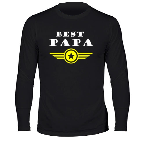 Мужской лонгслив Best Papa