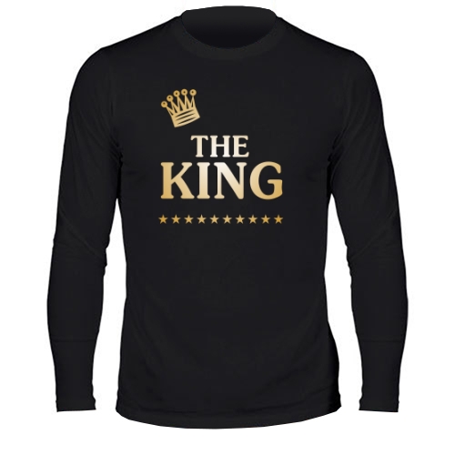 Мужской лонгслив The King