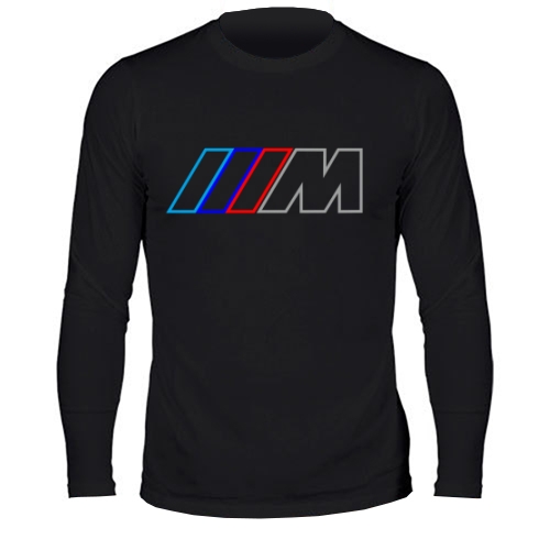 Мужской лонгслив BMW M контур
