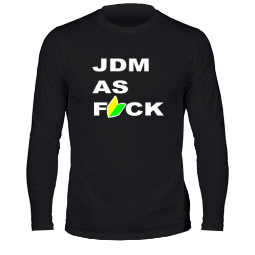Мужской лонгслив JDM as F