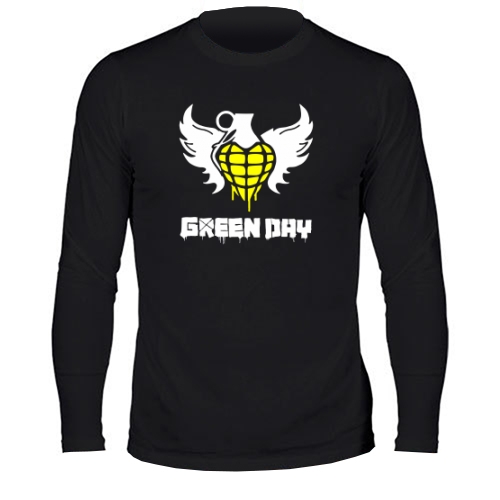 Мужской лонгслив  Green day