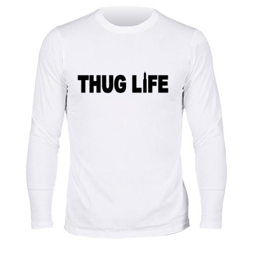Мужской лонгслив Thug life