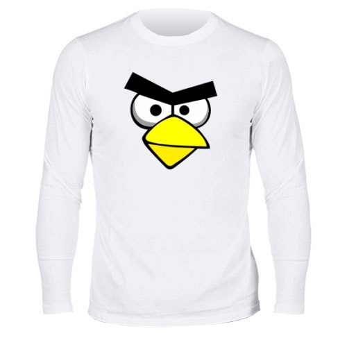 Мужской лонгслив Angry birds (птица)