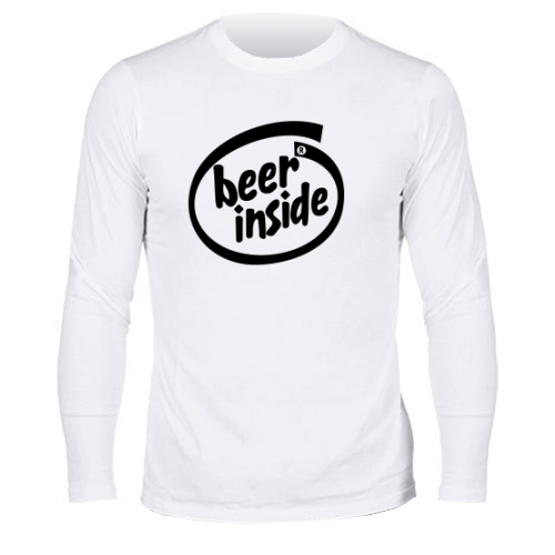 Мужской лонгслив Beer Inside