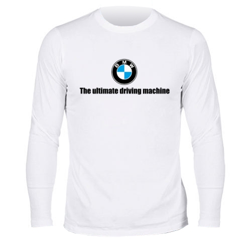 Мужской лонгслив The ultimate driving machine