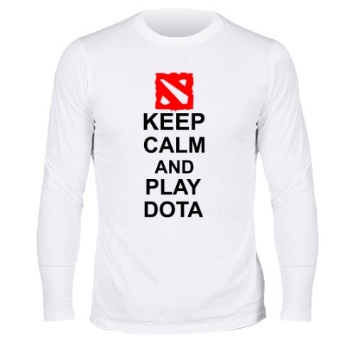 Мужской лонгслив Play Dota