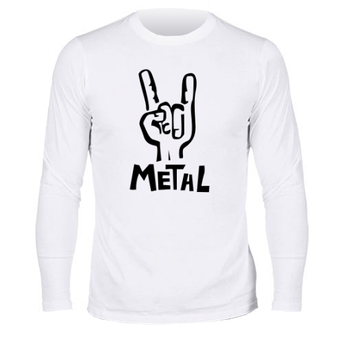 Мужской лонгслив Metal