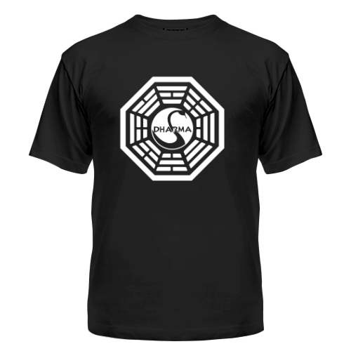 Мужская футболка Lost dharma