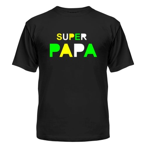 Мужская футболка Super Papa