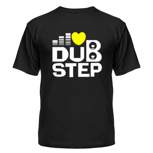 Мужская футболка Dubstep