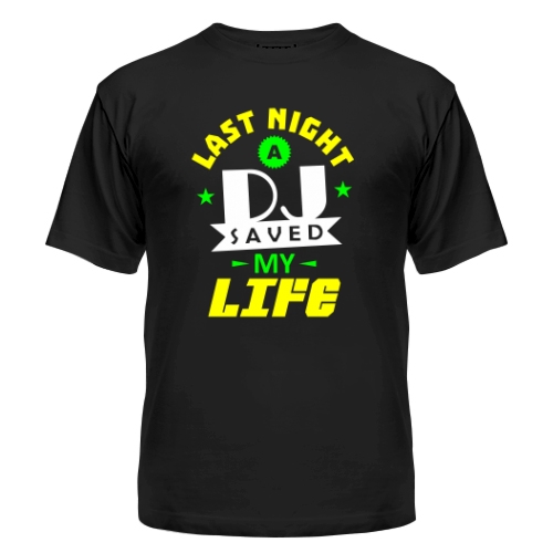 Мужская футболка DJ Life
