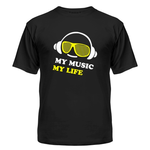 Мужская футболка My Music