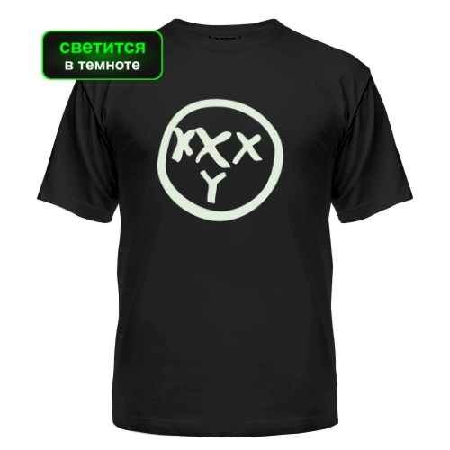 Мужская футболка Oxxxymiron (светящаяся)