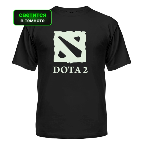 Мужская футболка Dota 2 (светится)