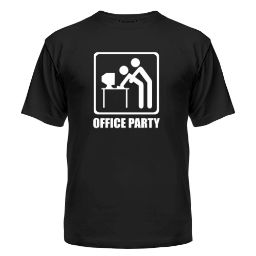 Мужская футболка Office Party