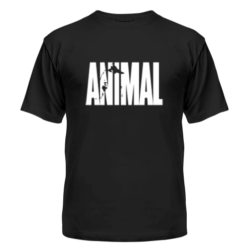 Мужская футболка Animal (шелкография)