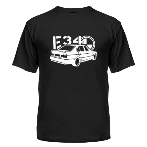 Мужская футболка BMW E 34