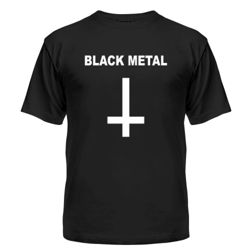 Мужская футболка Black Metal