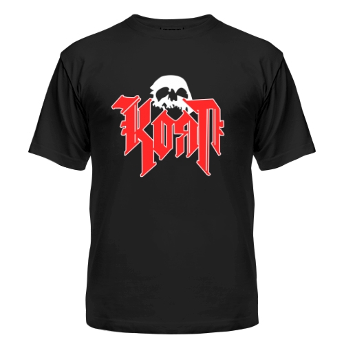 Мужская футболка Korn логотип