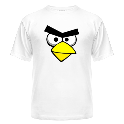 Мужская футболка Angry birds (птица)