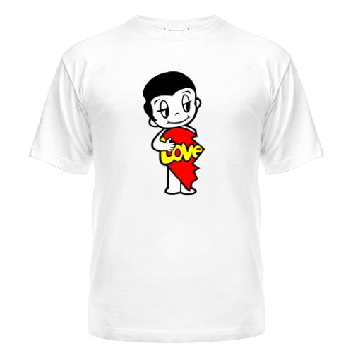 Мужская футболка Love is
