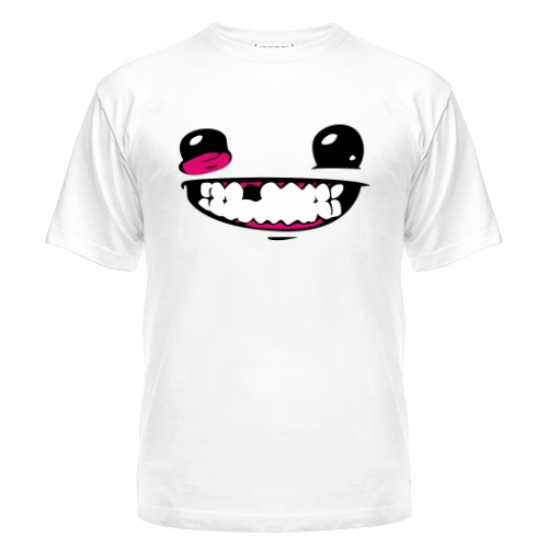 Мужская футболка Super Meat Boy