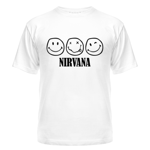 Мужская футболка Nirvana