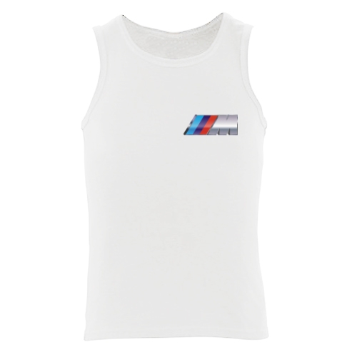 Мужская майка BMW M (полноцвет сбоку)