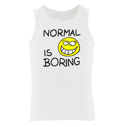 Мужская майка Normal is 