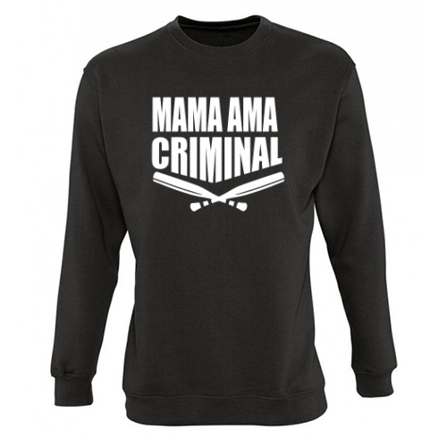 Мужской свитшот Mama ama criminal