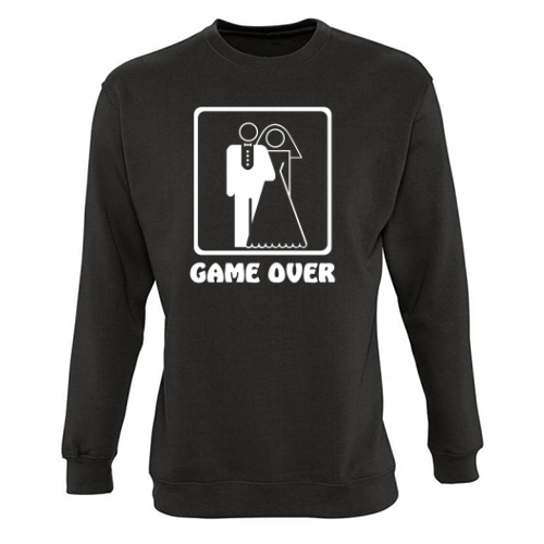 Мужской свитшот Game over (парная)