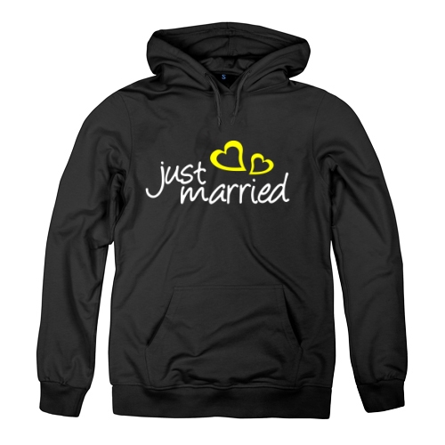 Мужская толстовка Just married 2