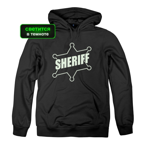 Мужская толстовка Sheriff (светится)