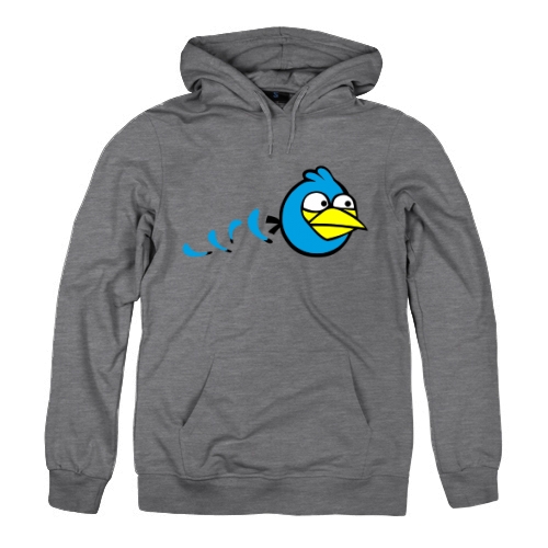 Мужская толстовка Angry birds (синяя птица)