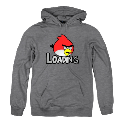 Мужская толстовка Angry birds (Loading)